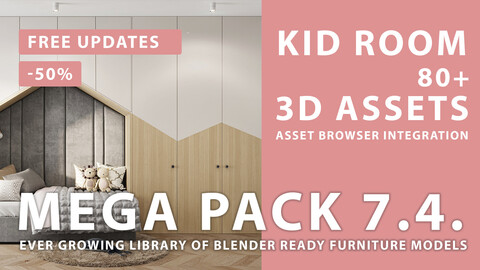 Kid Room - Furniture Mega Pack