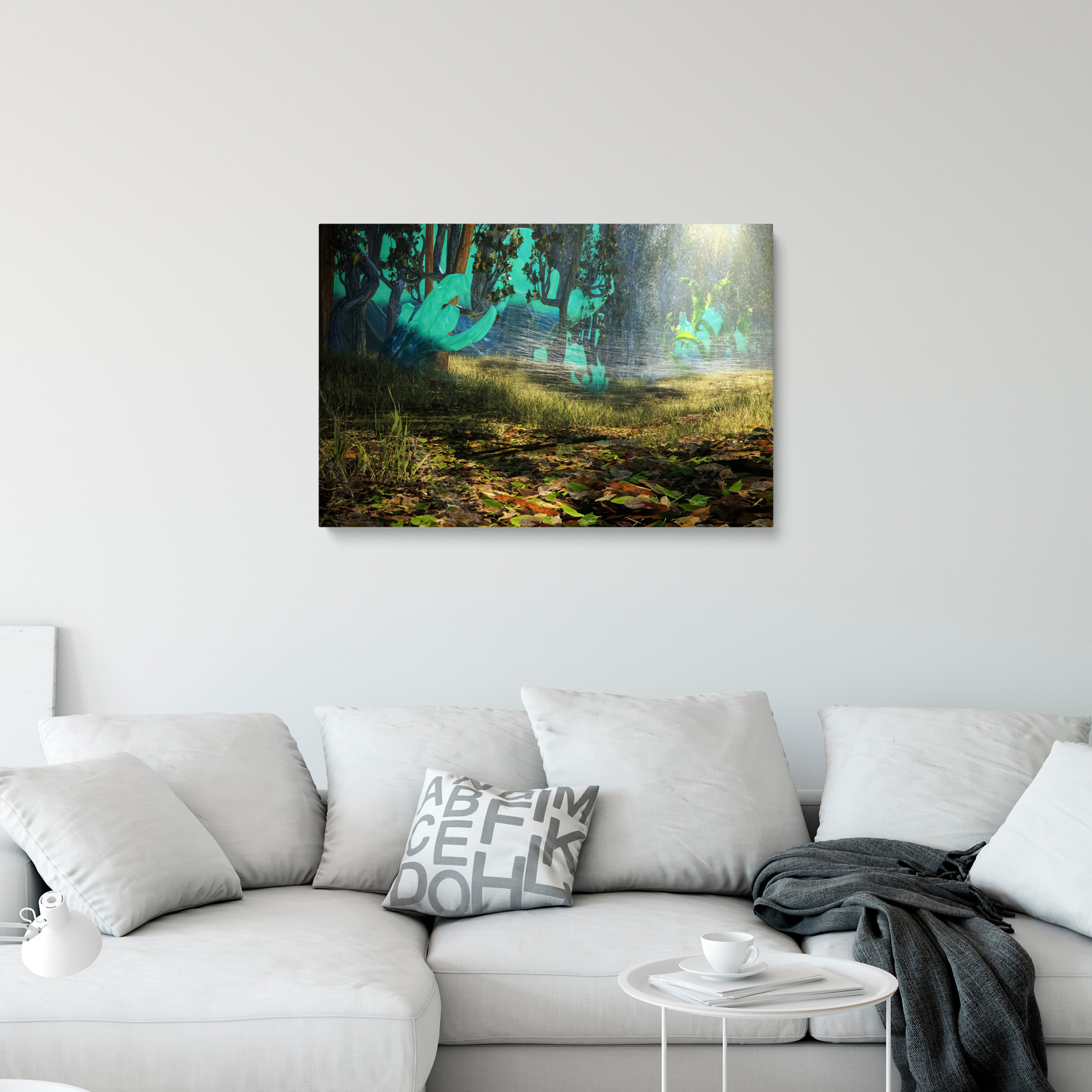 The Art Of Andrew Krivulya Charly Fantasy Forest View 3