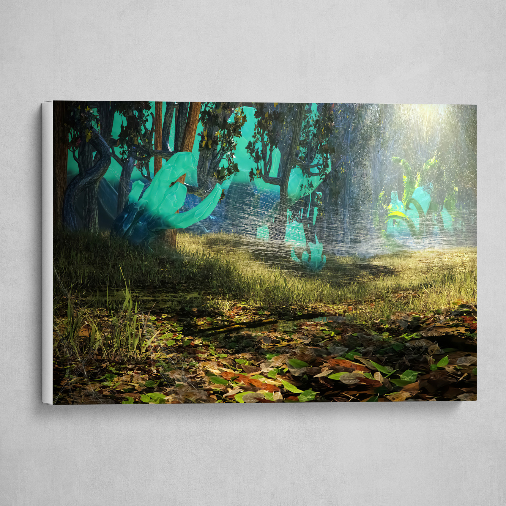The Art Of Andrew Krivulya Charly Fantasy Forest View 3