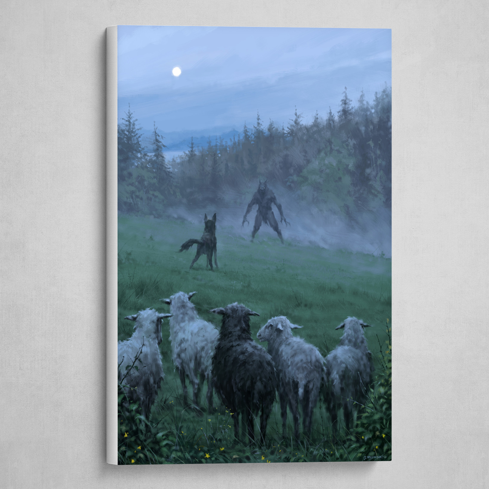 Shepherd and his faithful dog