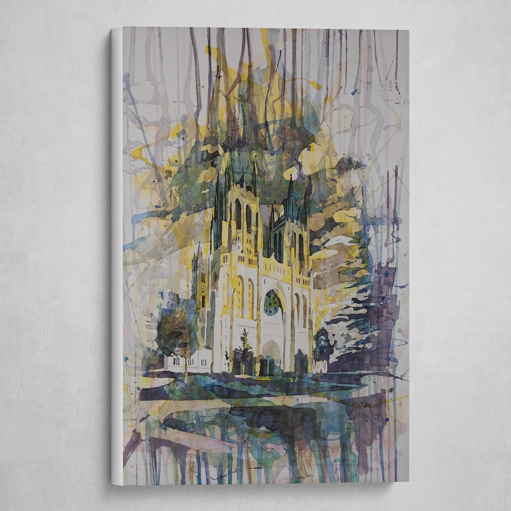 Watercolor Cathedral