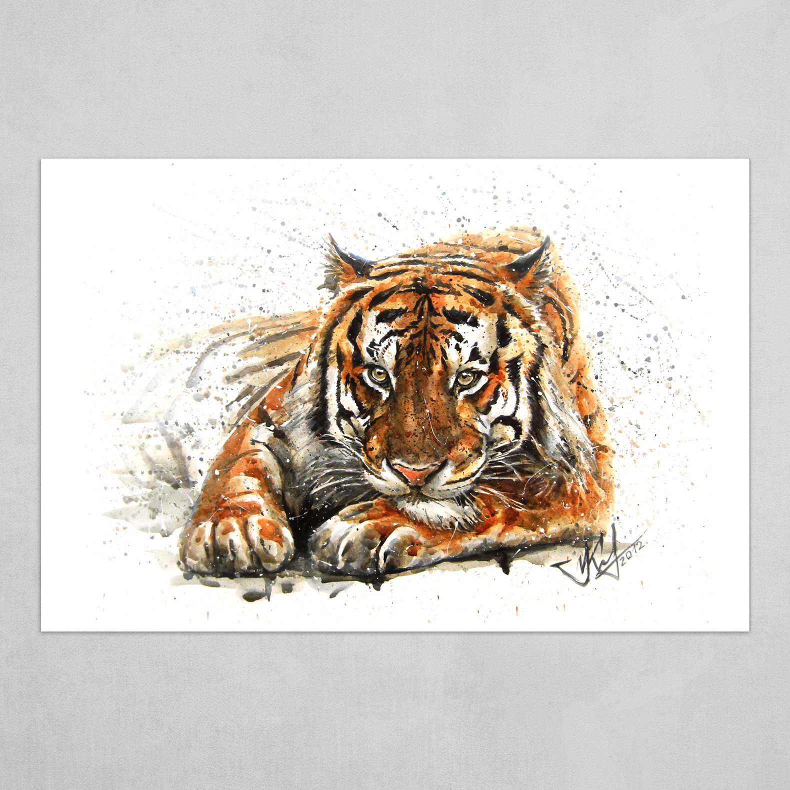 Постер. Тигр