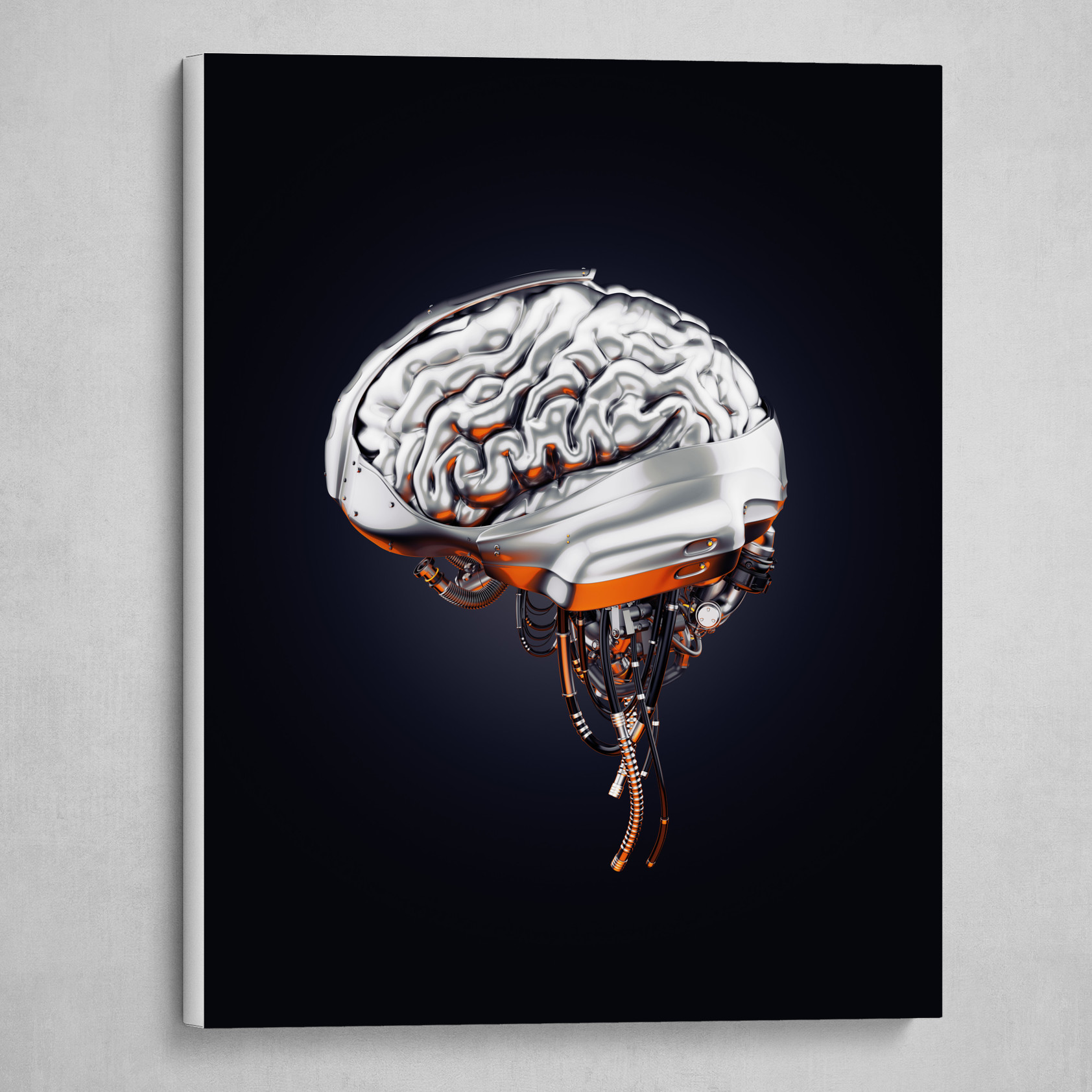 Steel robotic brain