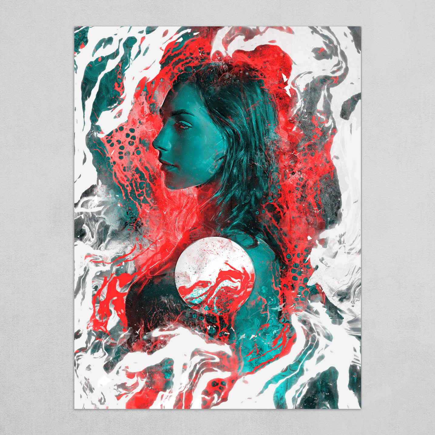 Ebb And Flow Art Print By Barrett Biggers