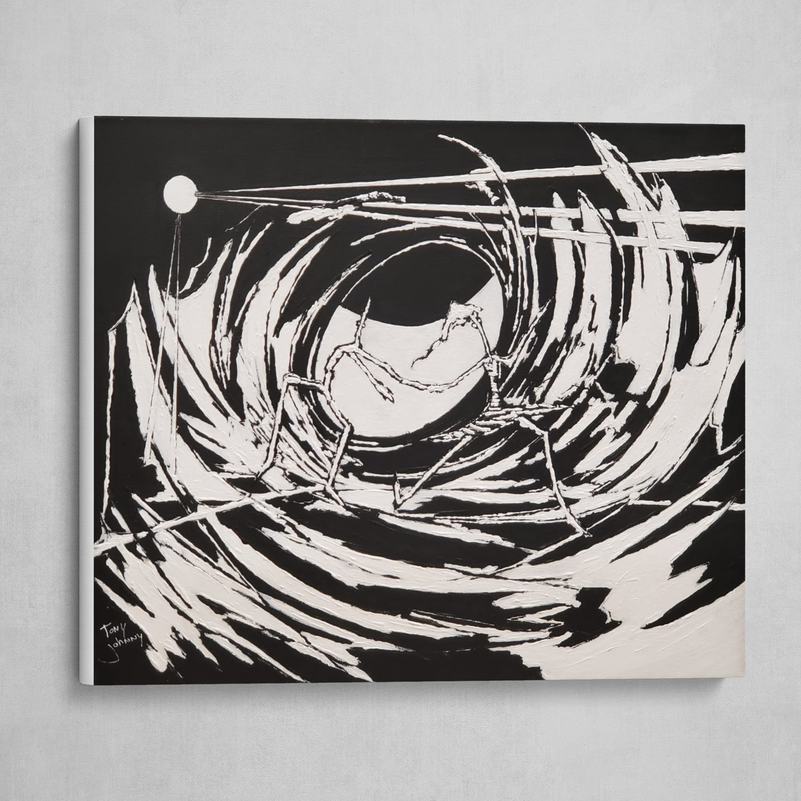 Artstation Dancing In The Moonlight Canvas Print