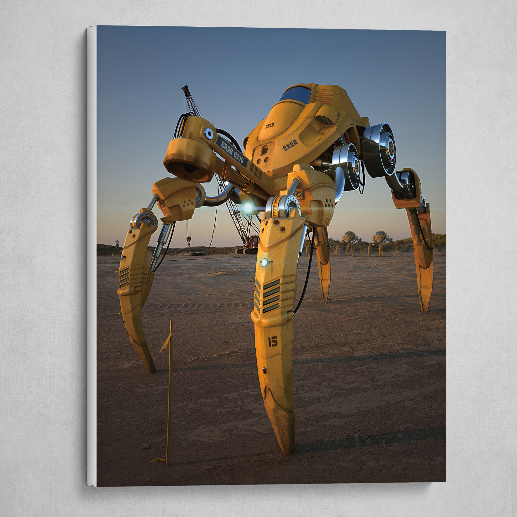 mogno6 crabat アート Todor Nikolov / CGDive - CRAB C216 Mecha Concept