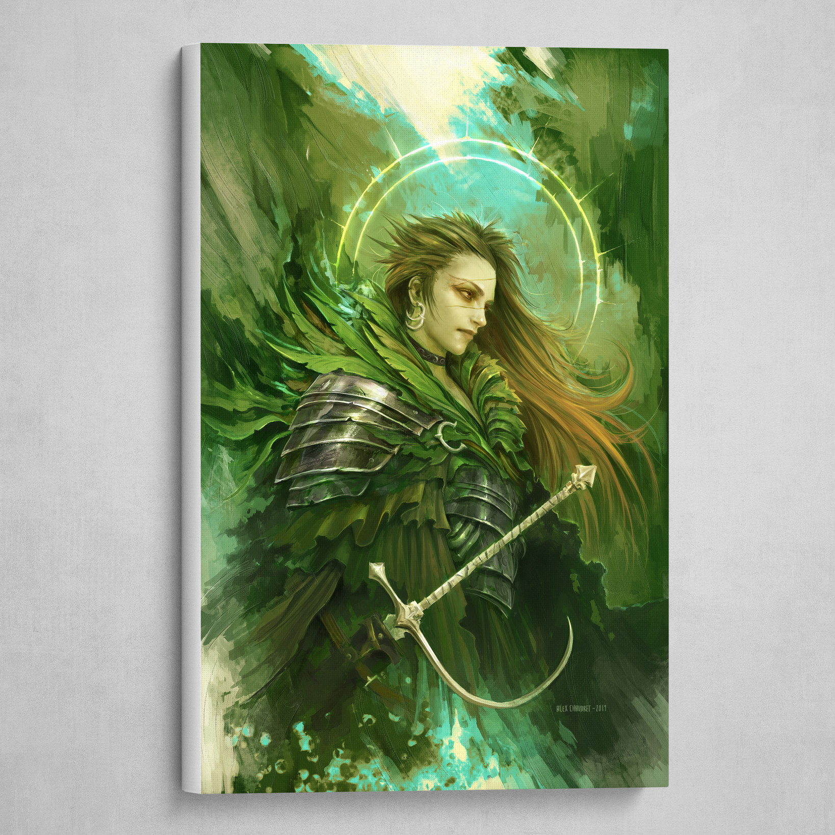 The Green Knight Art Poster By Alexandre Chaudret