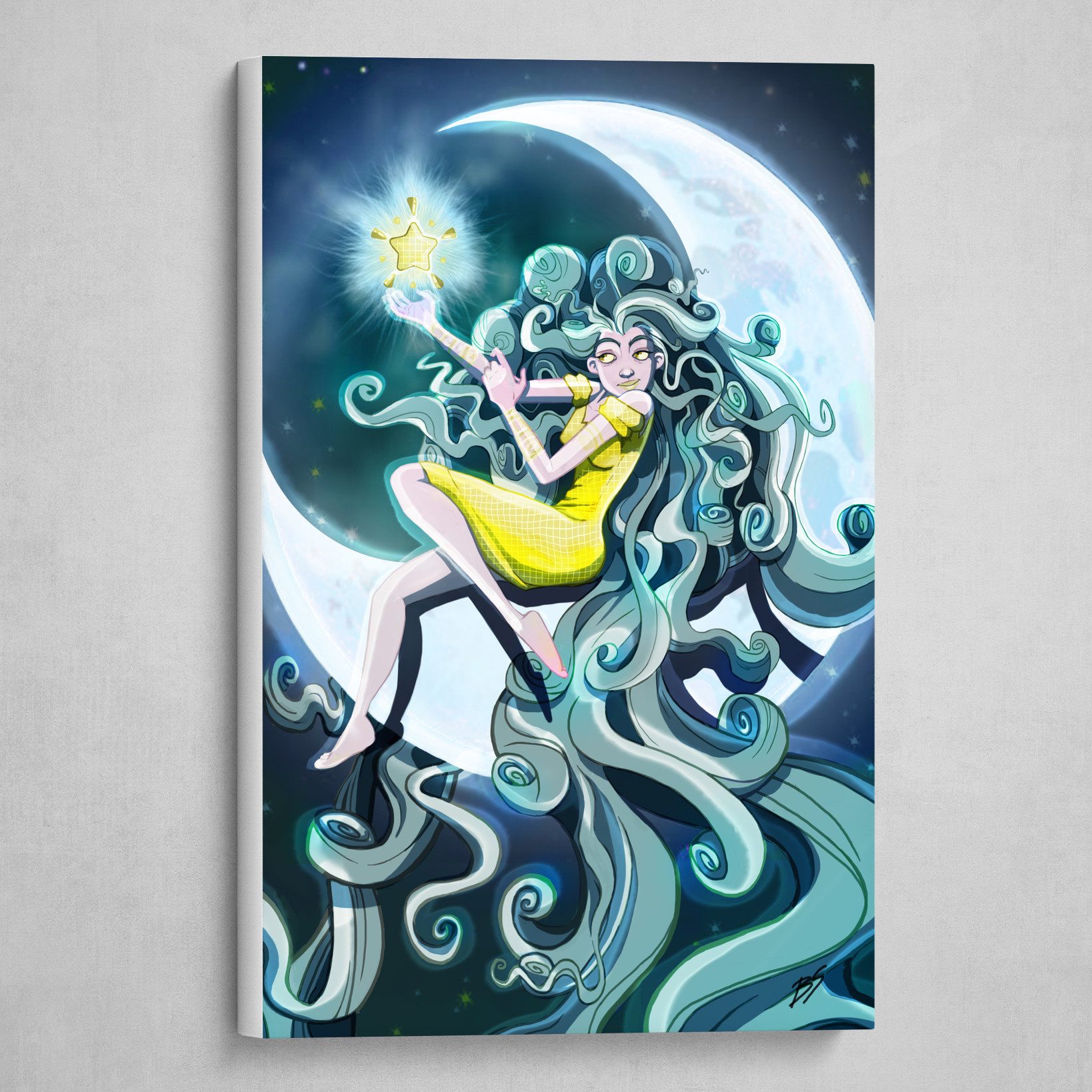 Artstation Moon Goddess Art Print