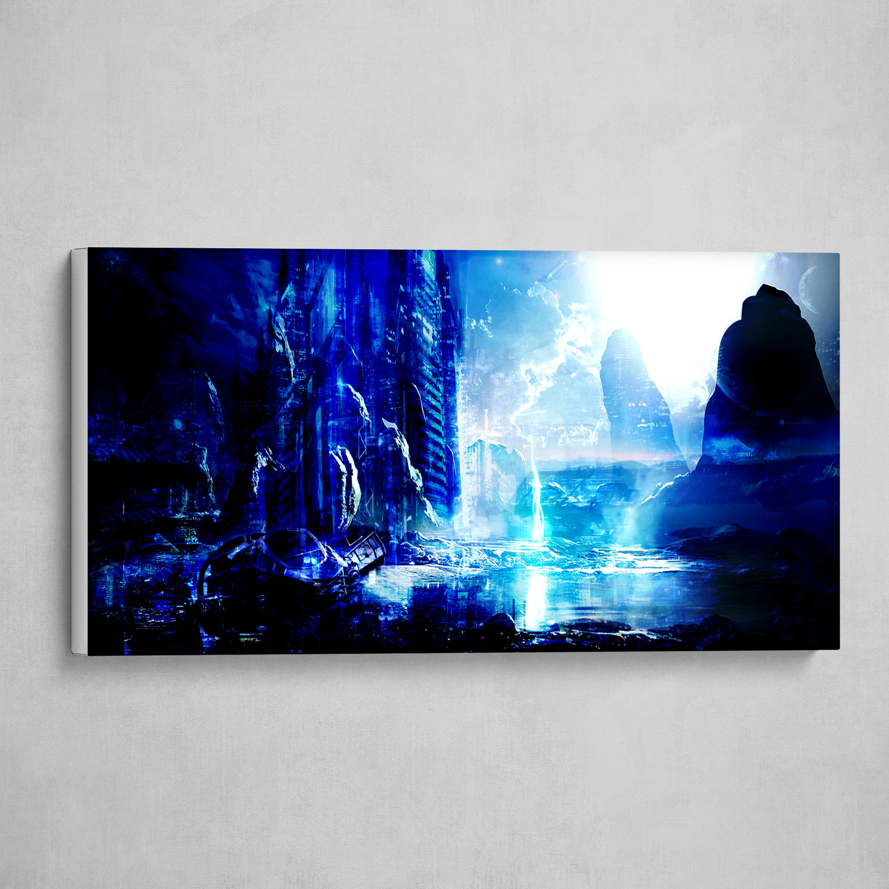 Concept Art Science Fiction Landscape Sci Fi Digital
