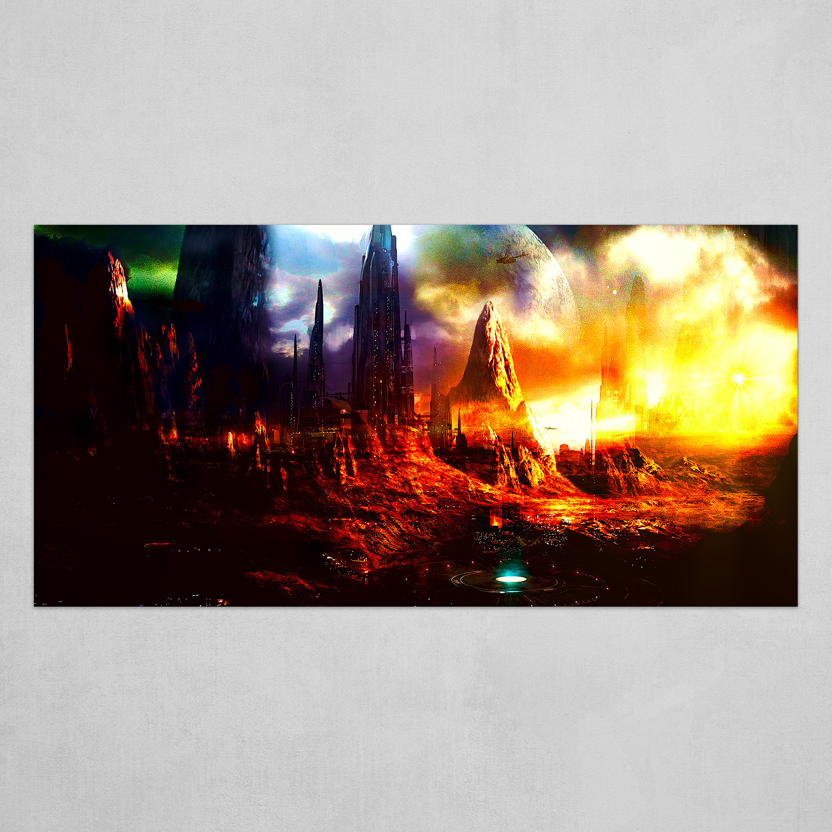 Staff prod - Concept Art - Science Fiction - landscape - sci-fi - Digital  painting - game art - photo manipulation - environment