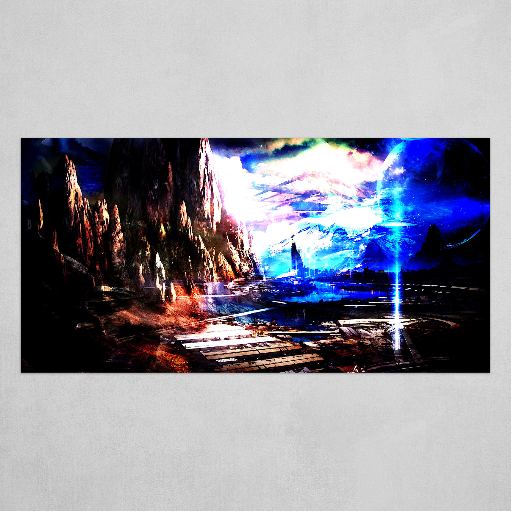 Concept Art Science Fiction Landscape Sci Fi Digital