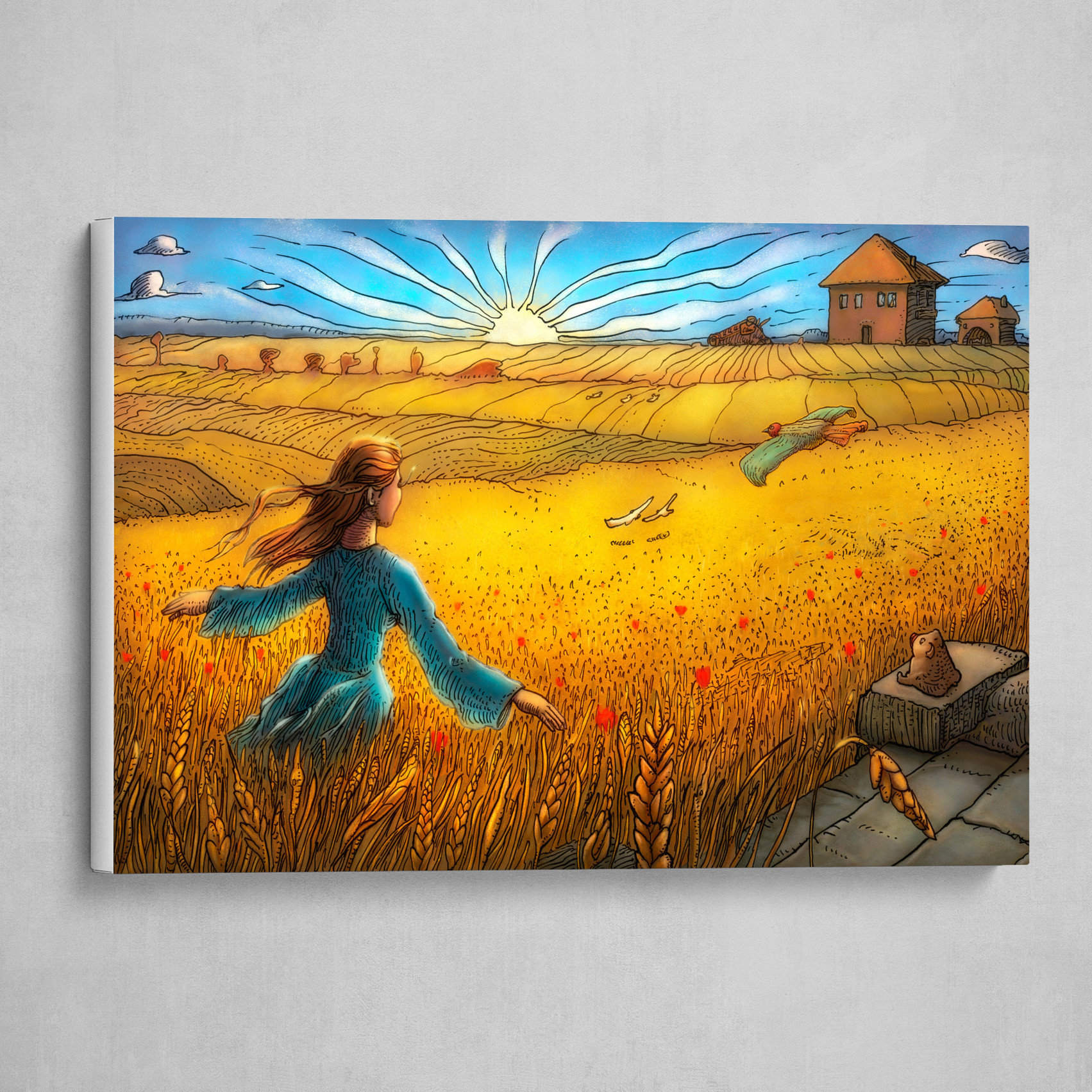 Artstation Days Of Heaven Art Print