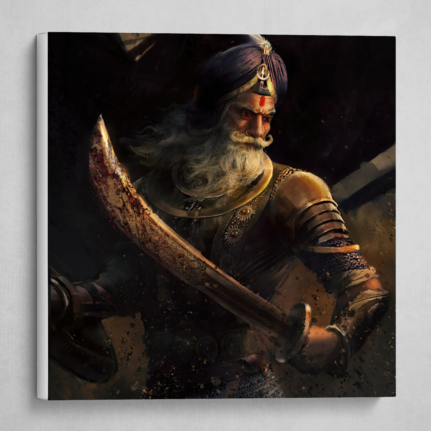Nihang Warrior | Sikhi Art