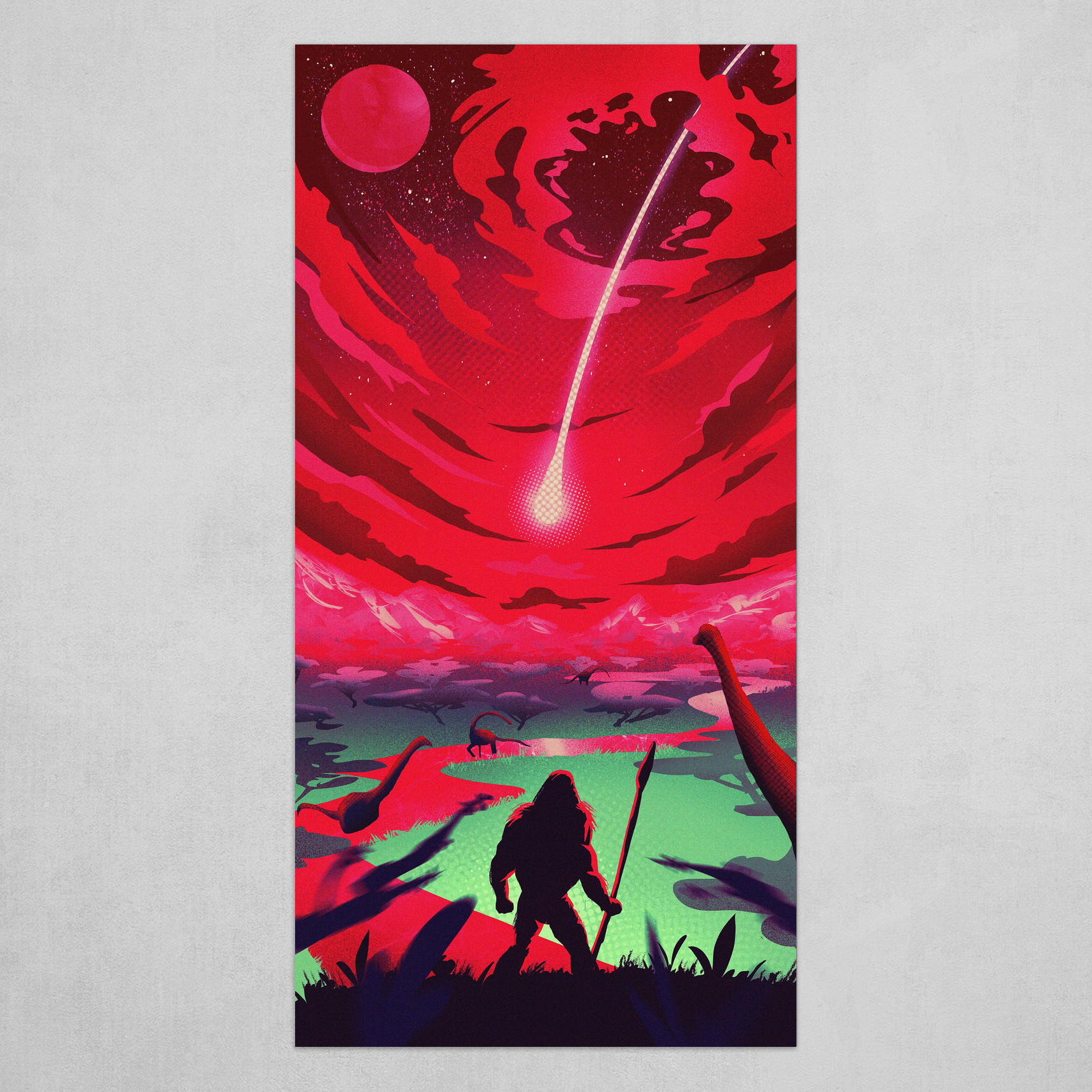 Life And Death Canvas Print By Bruno Rosal