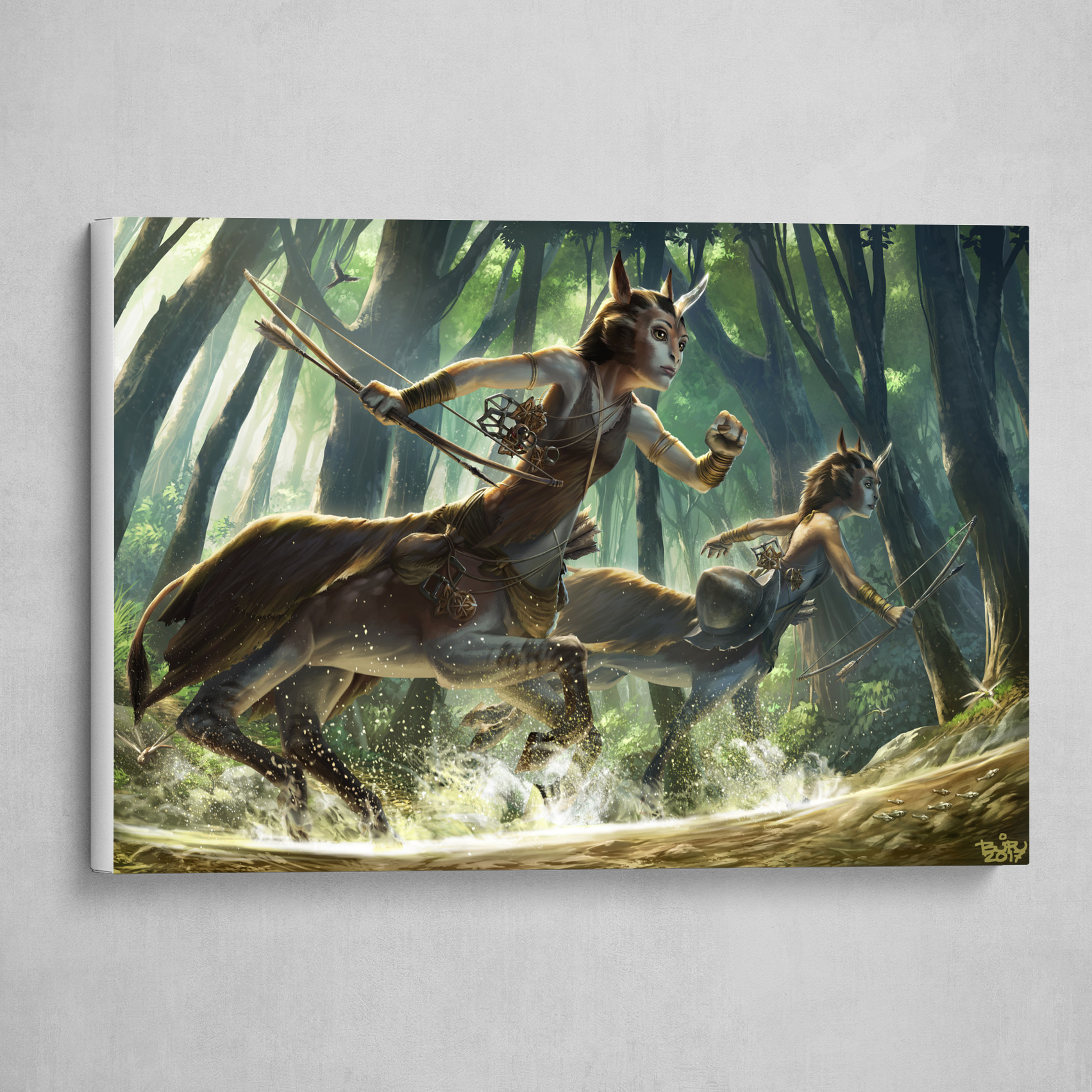 Anggitay Canvas Print By Brian Valeza They were the philippine counterpart to the centauride, the female centaurs. artstation