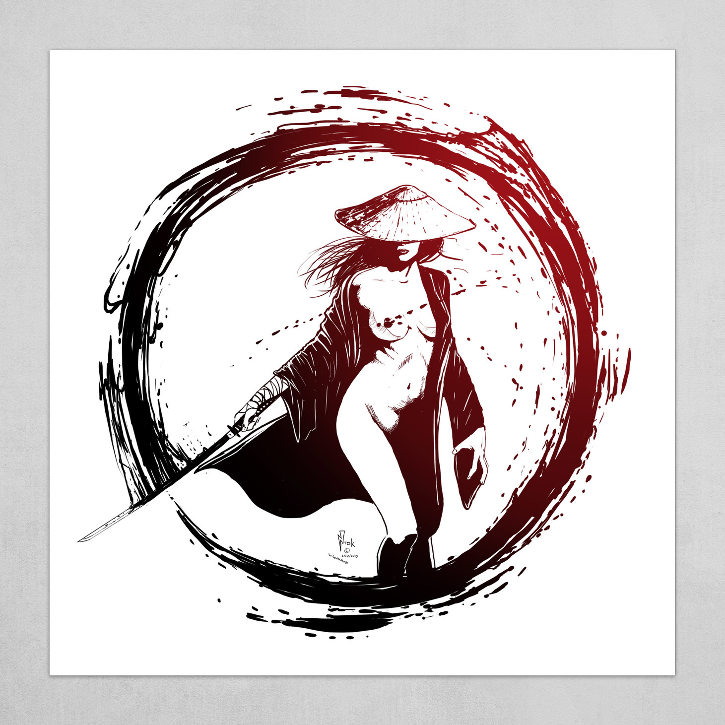 Akis Dokomes Ntok Samurai Girl