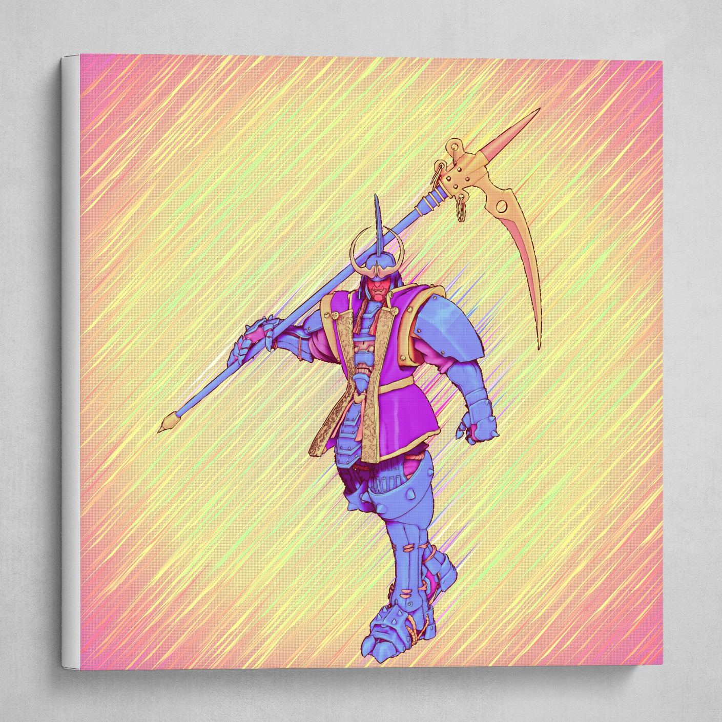 Anubis 鬼魔将 朱天童子 The Dark Warlord Of Cruelty Art Poster By Corey Mcclammy Anubis 鬼魔将 朱天童子 The Dark Warlord Of Cruelty Art Poster By Corey Mcclammy