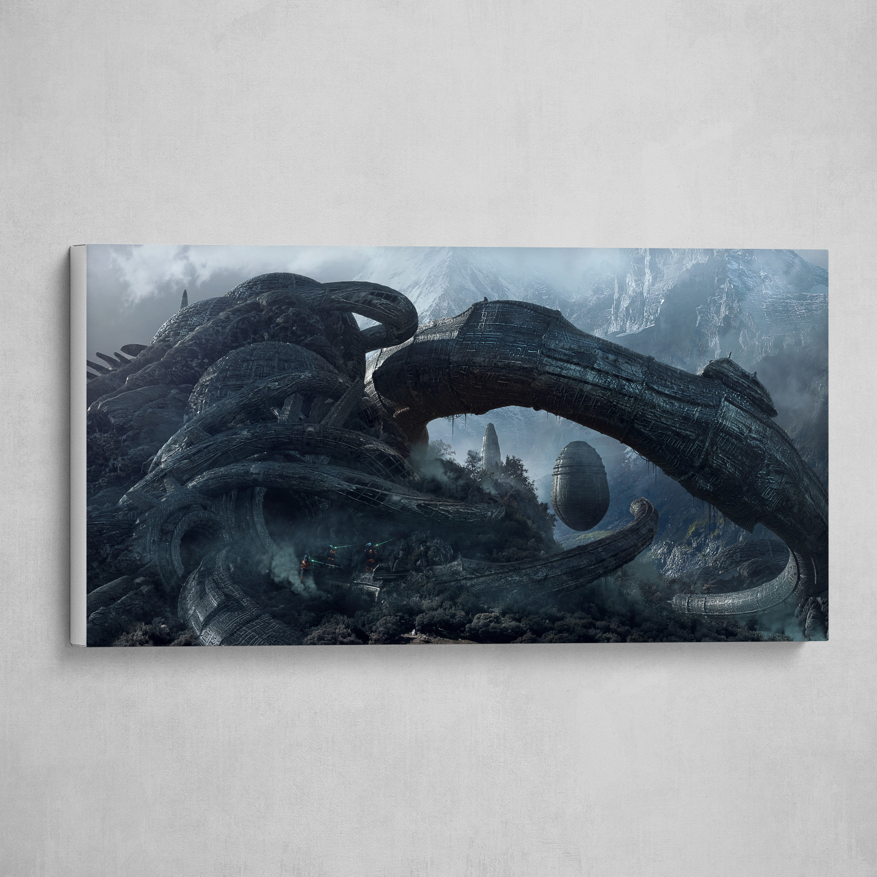Artstation Alien Egg Canvas Print