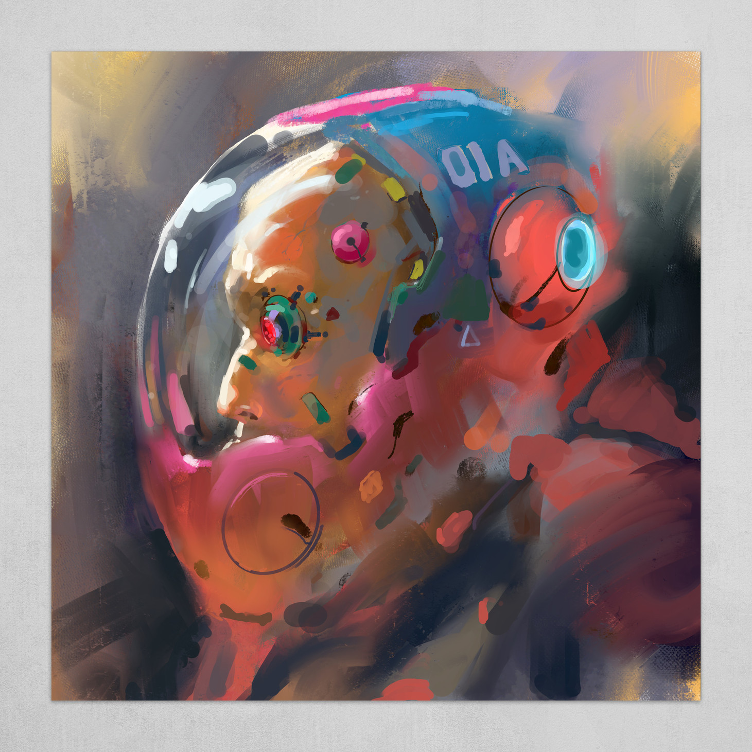 Random Color Character