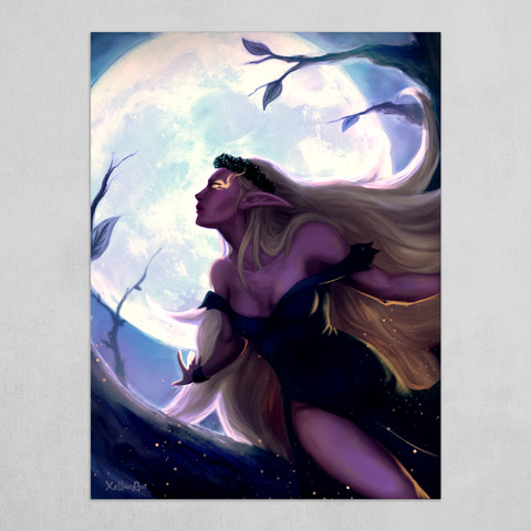 Moon Elf ( Color Variation4) by Alexandru Miron