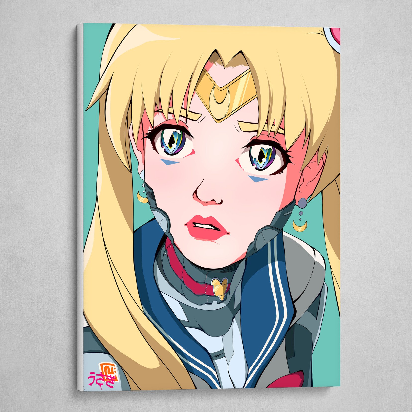 Artstation Sailor Moon Art Poster