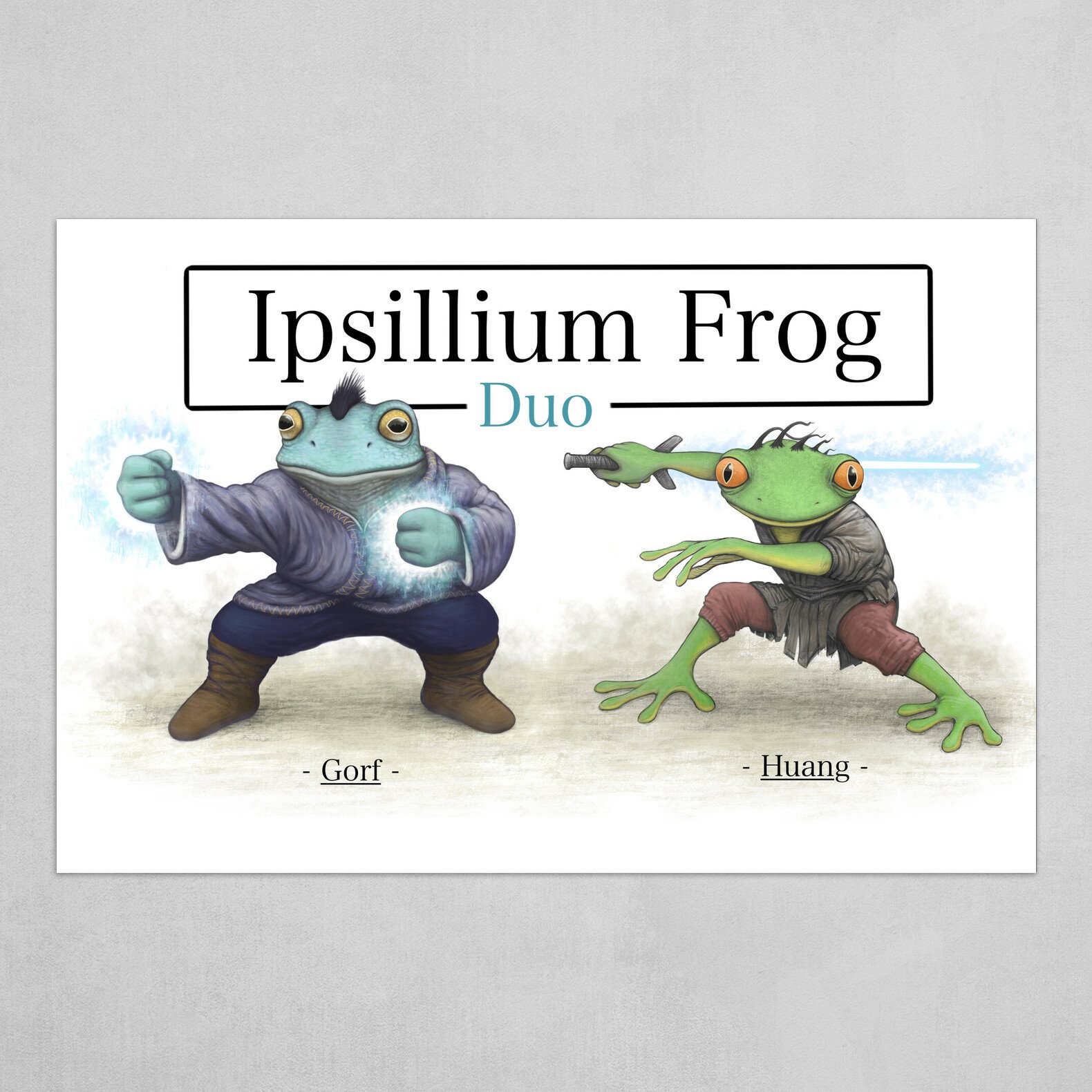 Ipsillium Frog Duo