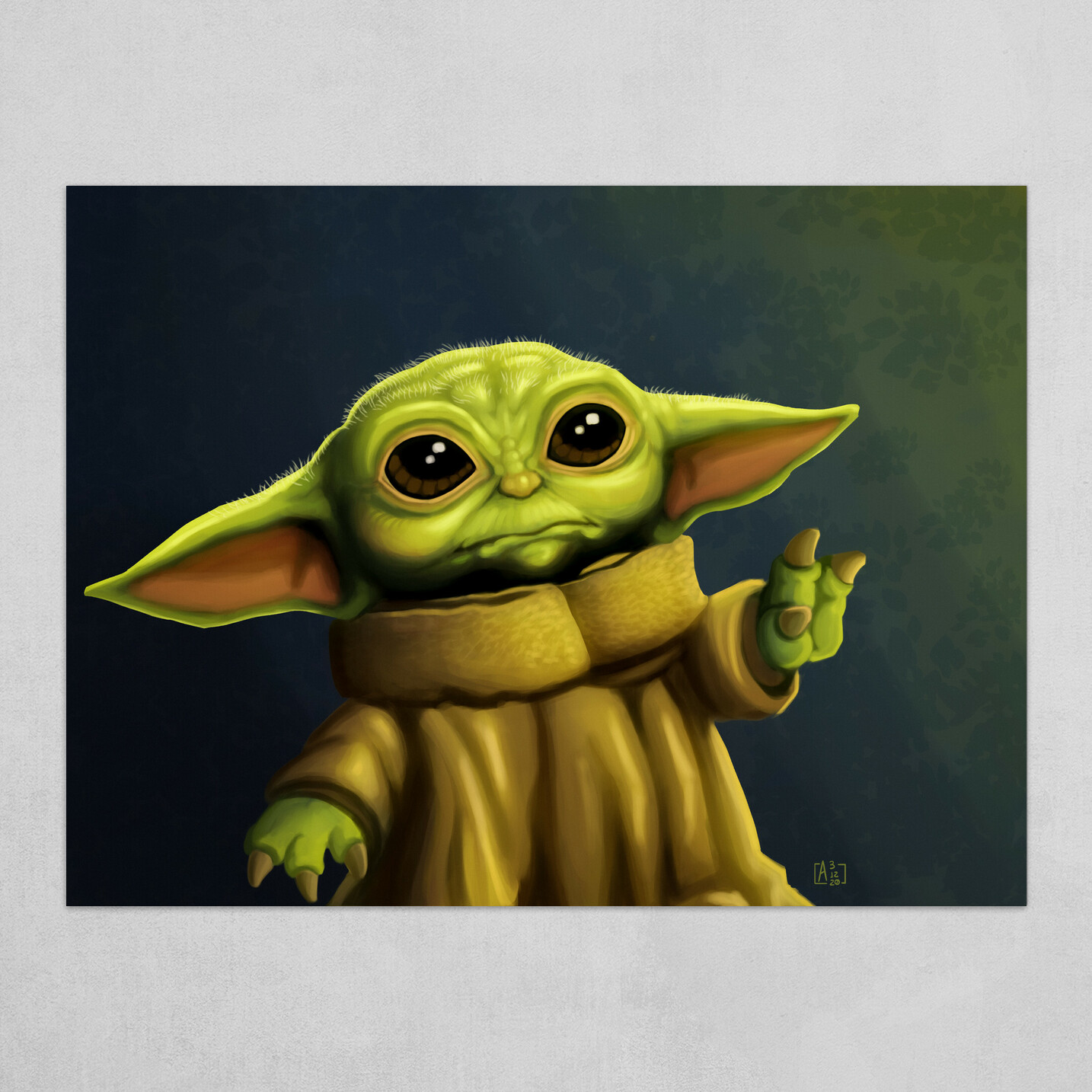 ArtStation - Baby Yoda (Grogu)