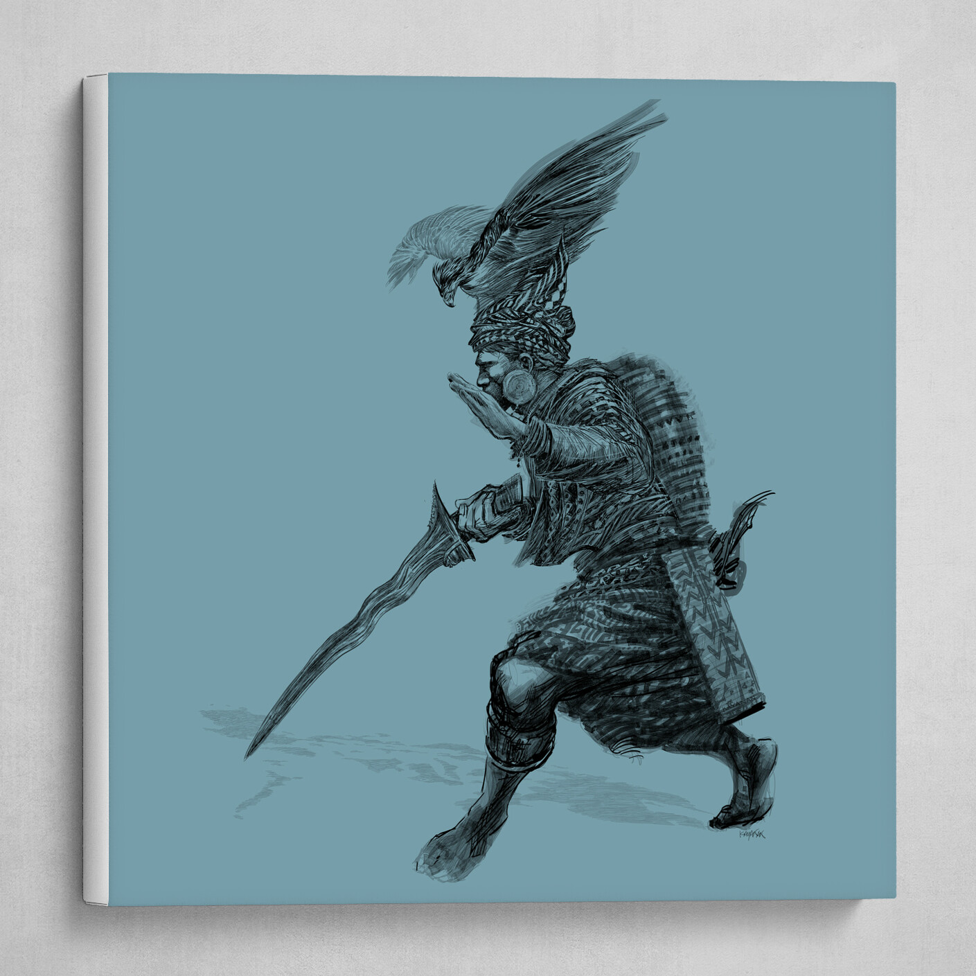 AMALGAM  WARRIOR BLUE