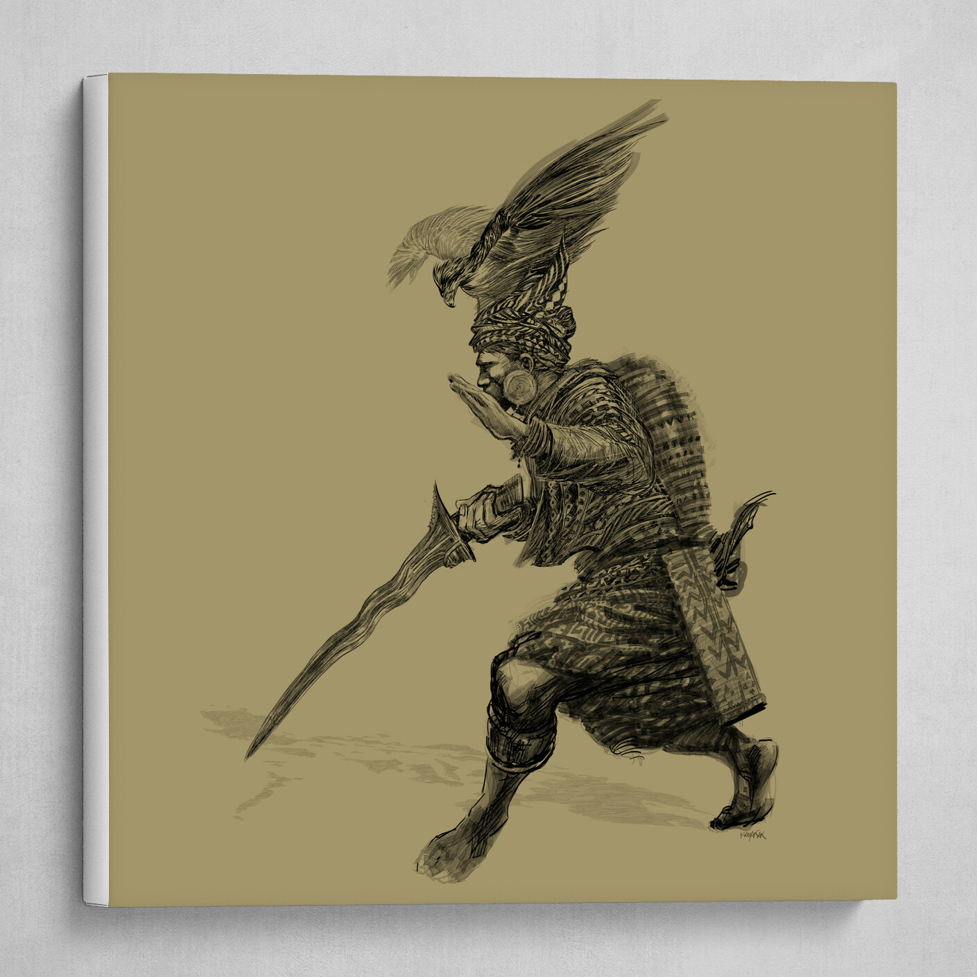 AMALGAM WARRIOR OLIVE