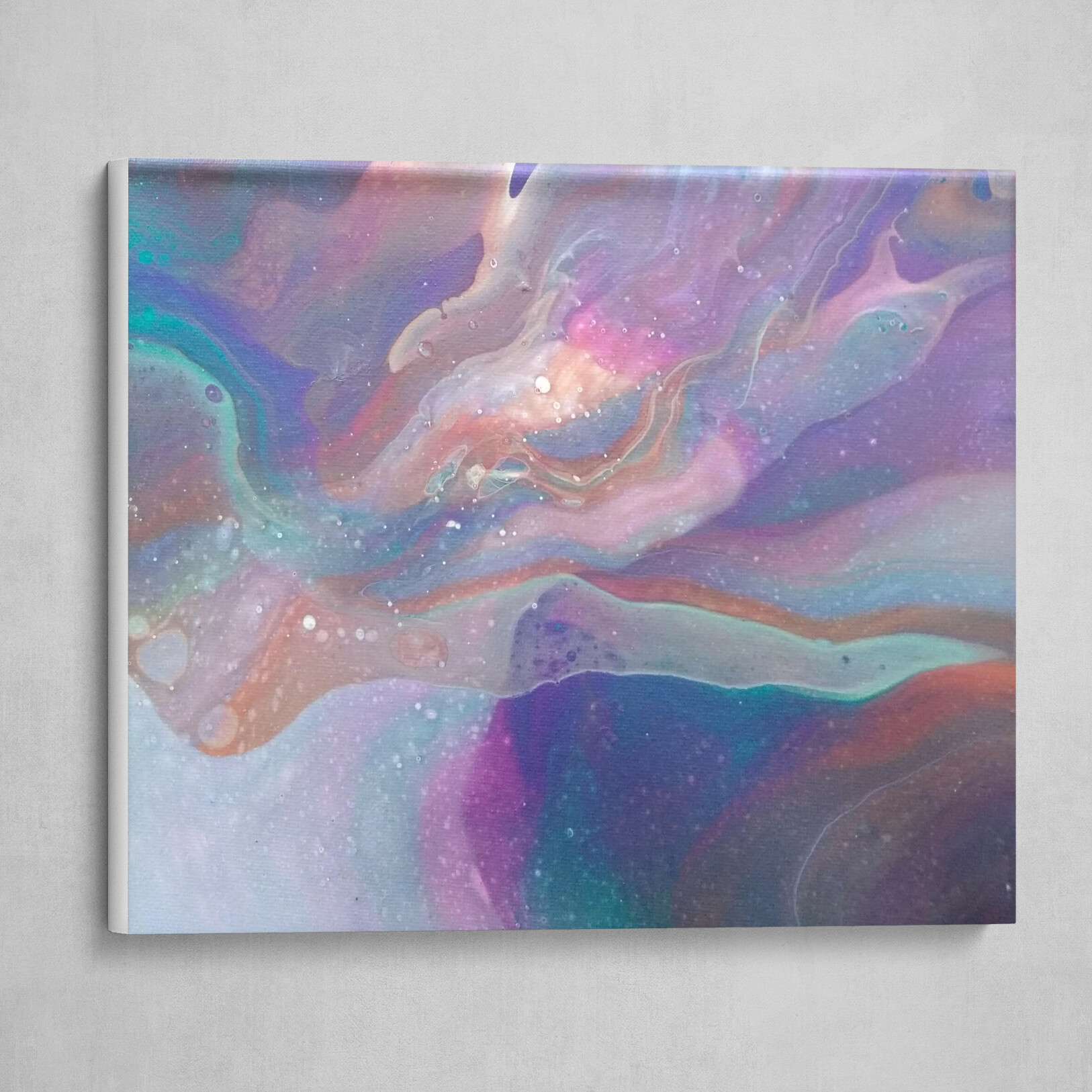 Layered Rainbow Canvas Print By Elizabeth See more ideas about art painting, pouring art, canvas art. artstation