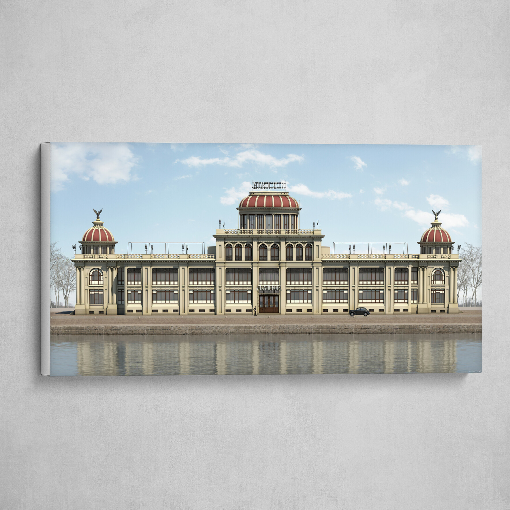 Atlantic Hotel · A Coruña · 1923 - 1967 (color version)