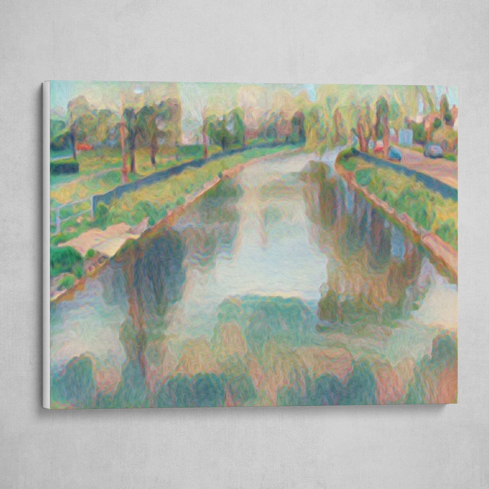 River in the Morning
