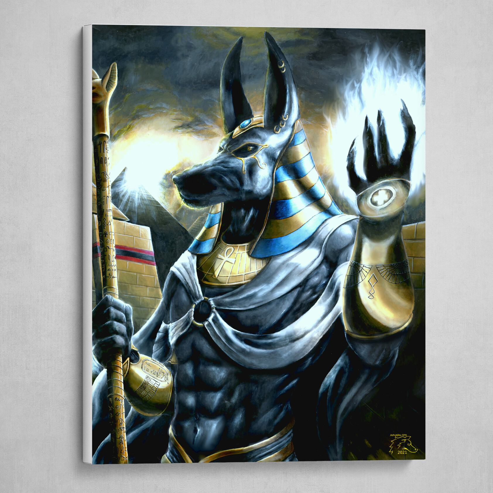 Anubis, the warrior priest