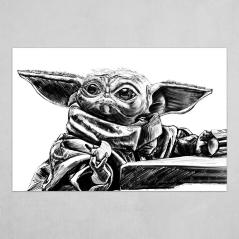 Grogu Baby Yoda By Alberto Grau Grogu Baby Yoda By Alberto Grau