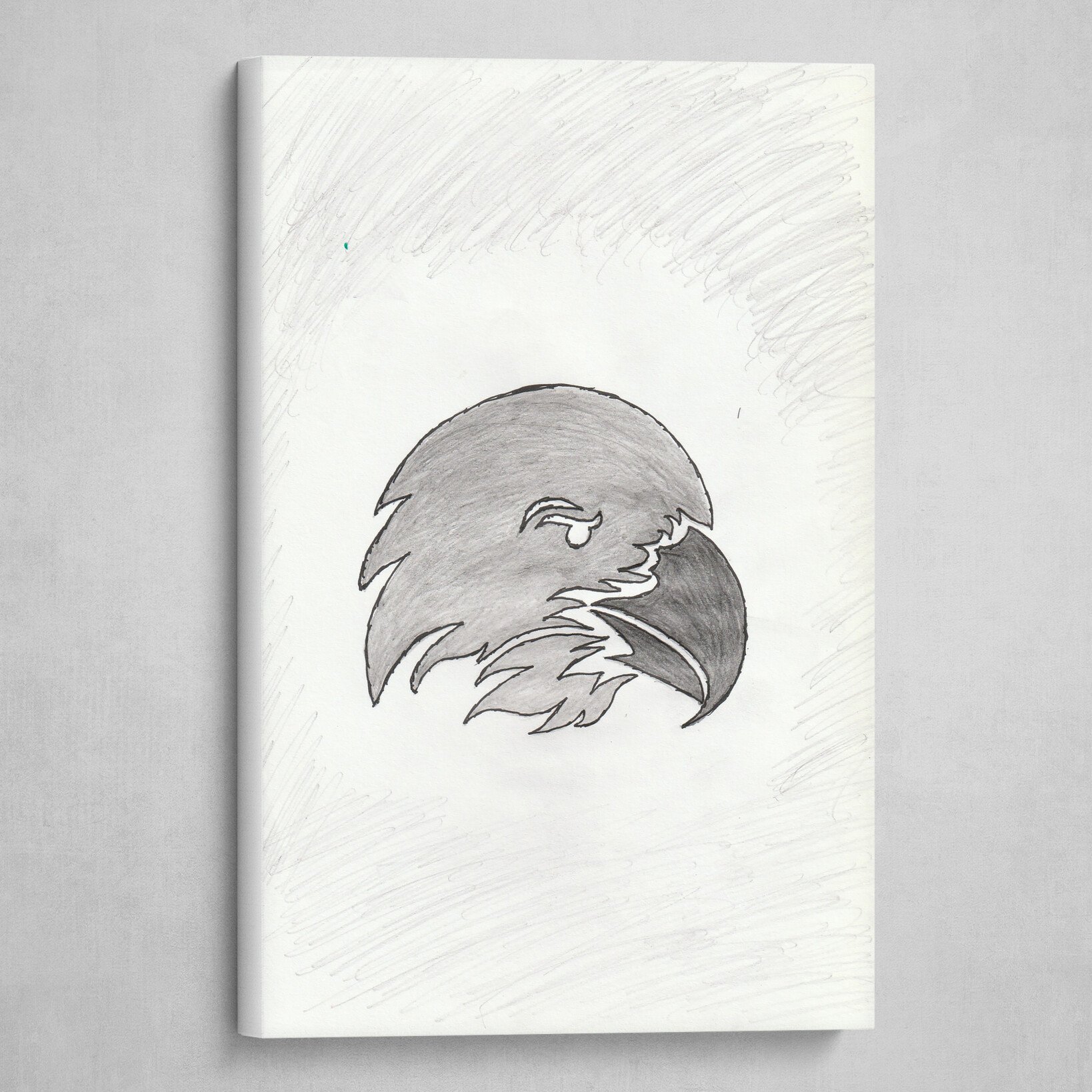 Eagle Face Sketch