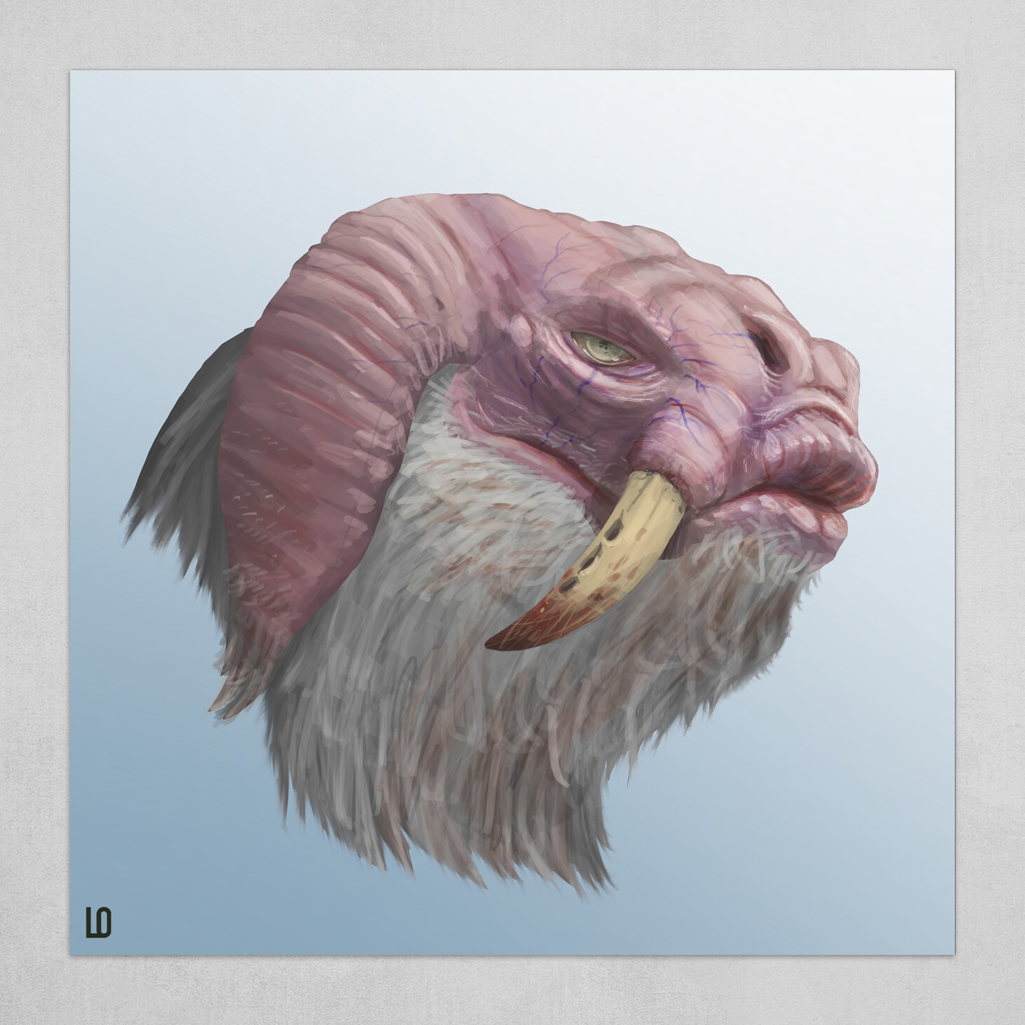 Grumpy Sabretooth #845