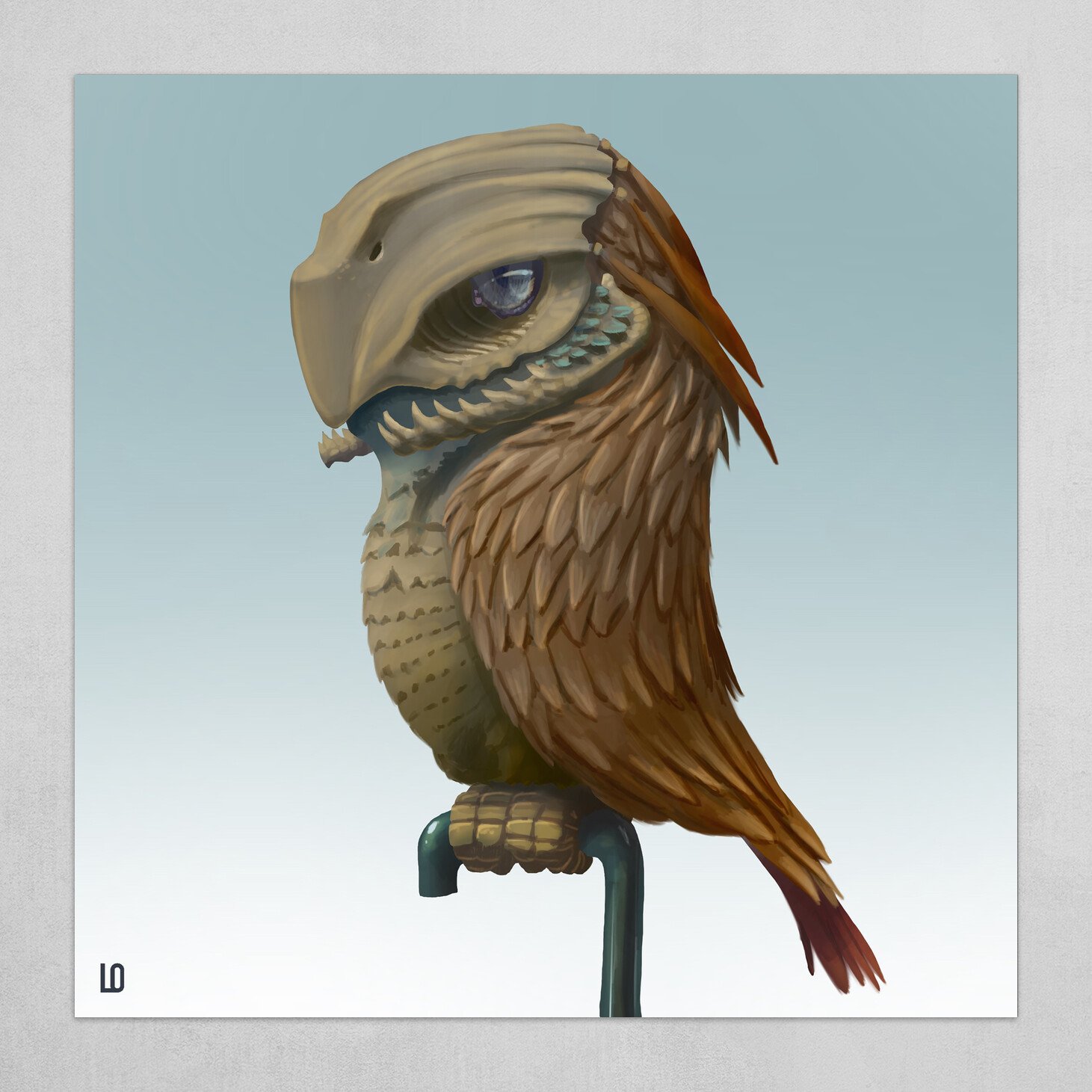 Headbone Owl #494