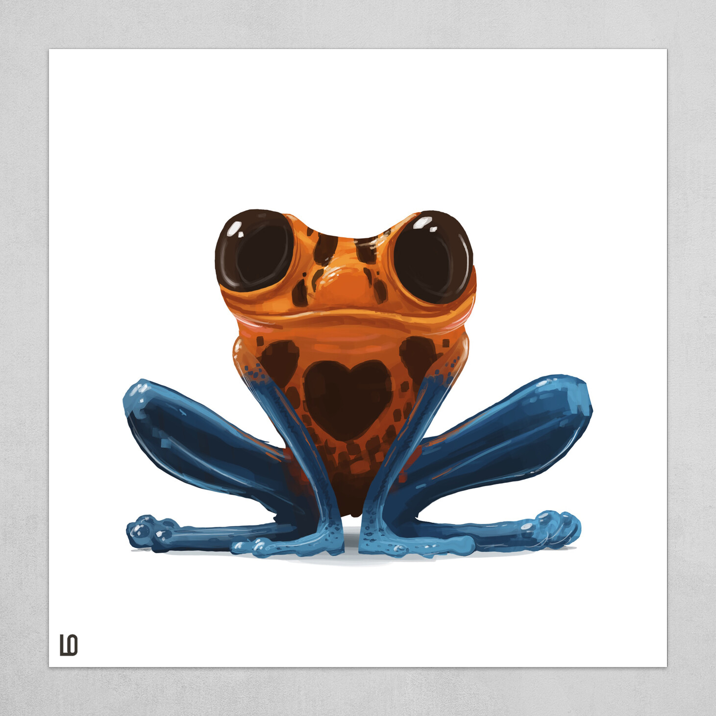 Rainforest heart frog #337