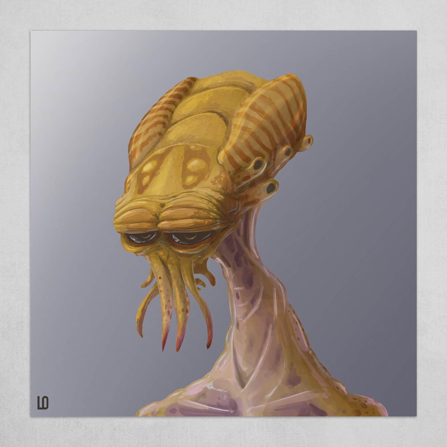 Sad squid head #348