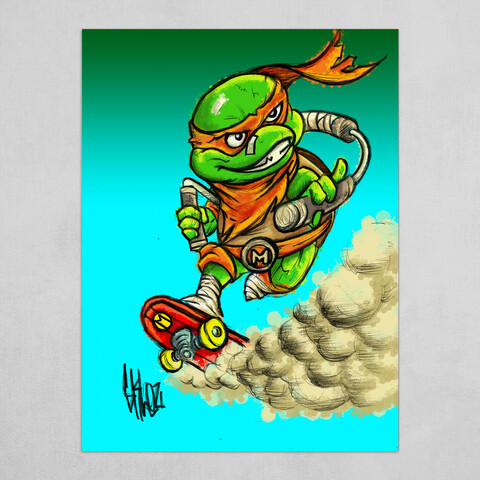 SKLO- (Leandro da Silva) - Donatello - Ninja Turtles (Fan Art by SKLO)