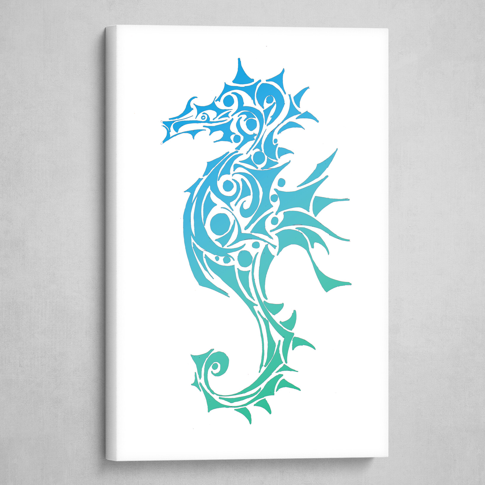 Buy Seahorse Outline: Choose Your Style Temporary Tattoo Sea Horse Swirls  Underwater Animal Fish Small Cute Tattoo Online in India - Etsy