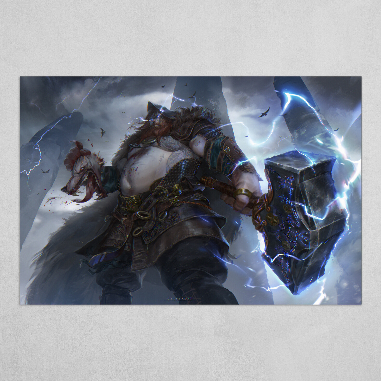 Thor (God of War Ragnarök Fan Art) - ZBrushCentral