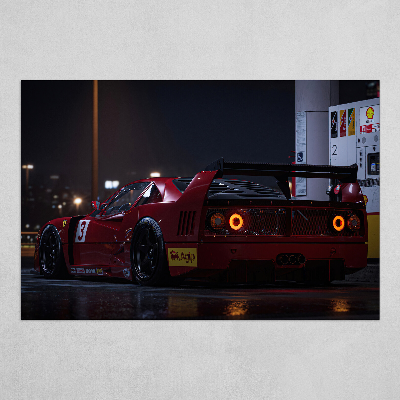 Ferrari F40 LM - Render Achieved with Unreal Engine