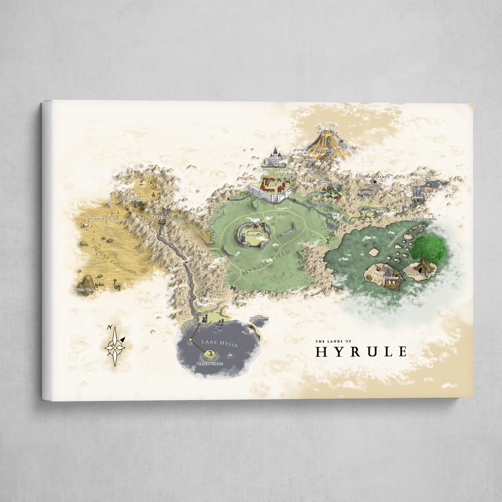 Hyrule Map: Mangás de The Legend of Zelda