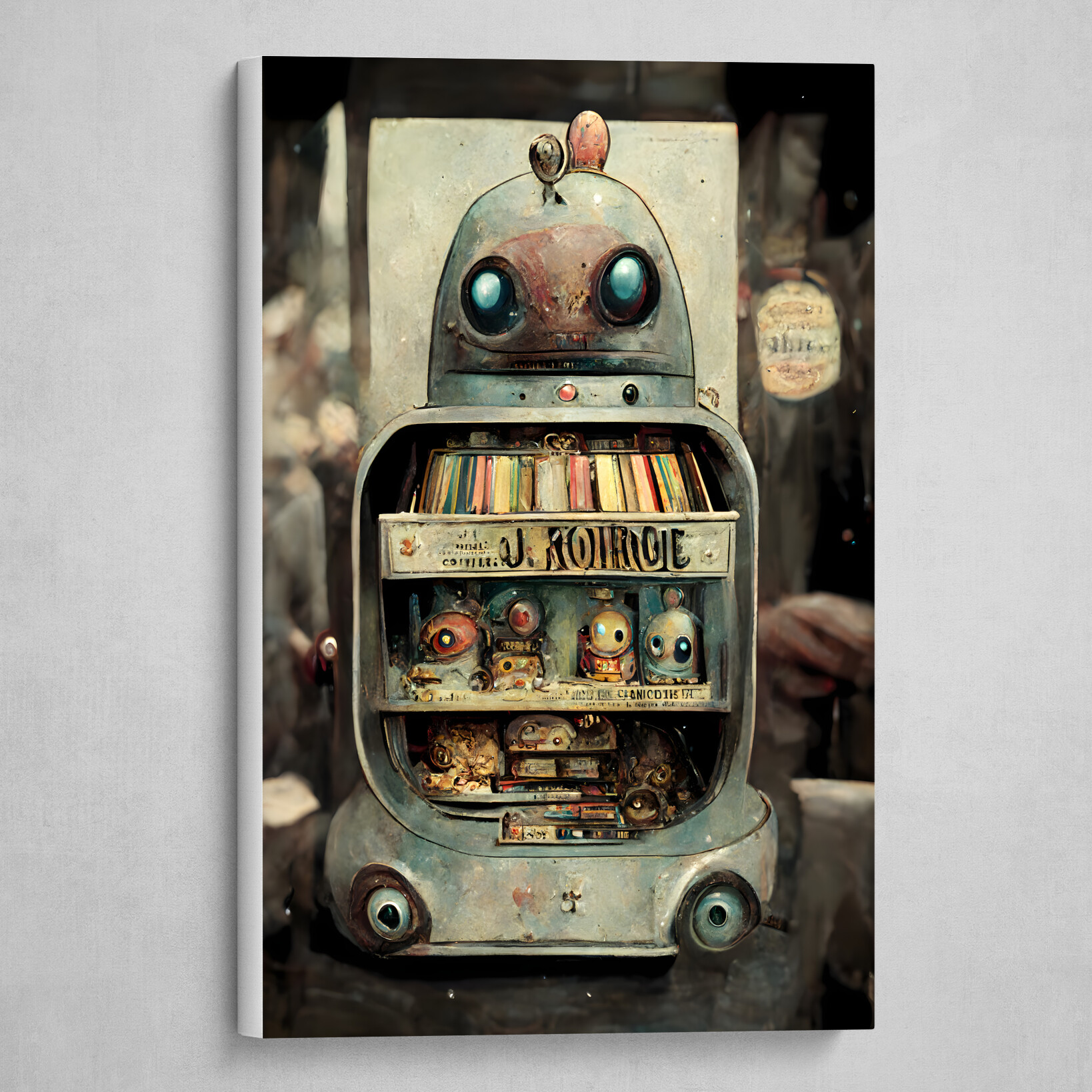 Vintage Robot Vending Machine #3
