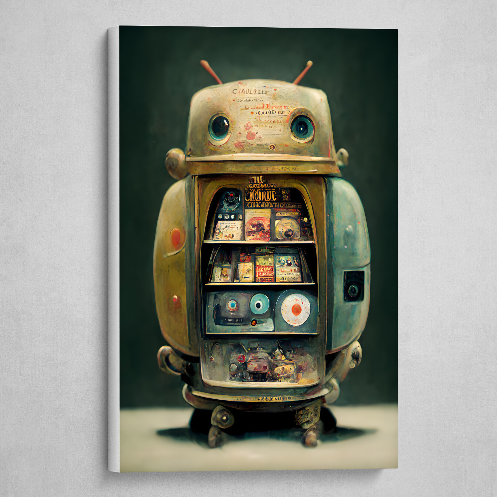 Vintage Robot Vending Machine #24