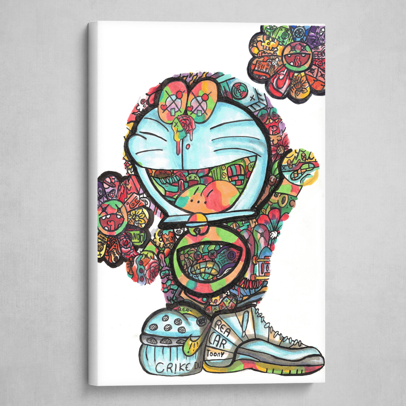 Doraemon Doodle by Realistically Cartoony