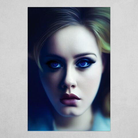 Adele Art Print By Artwand