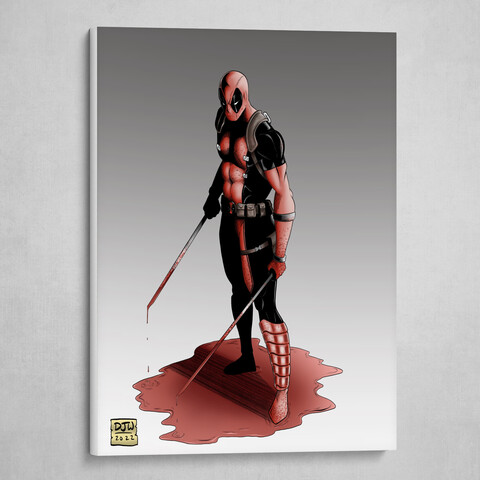 ArtStation - Deadpool 3 poster concept