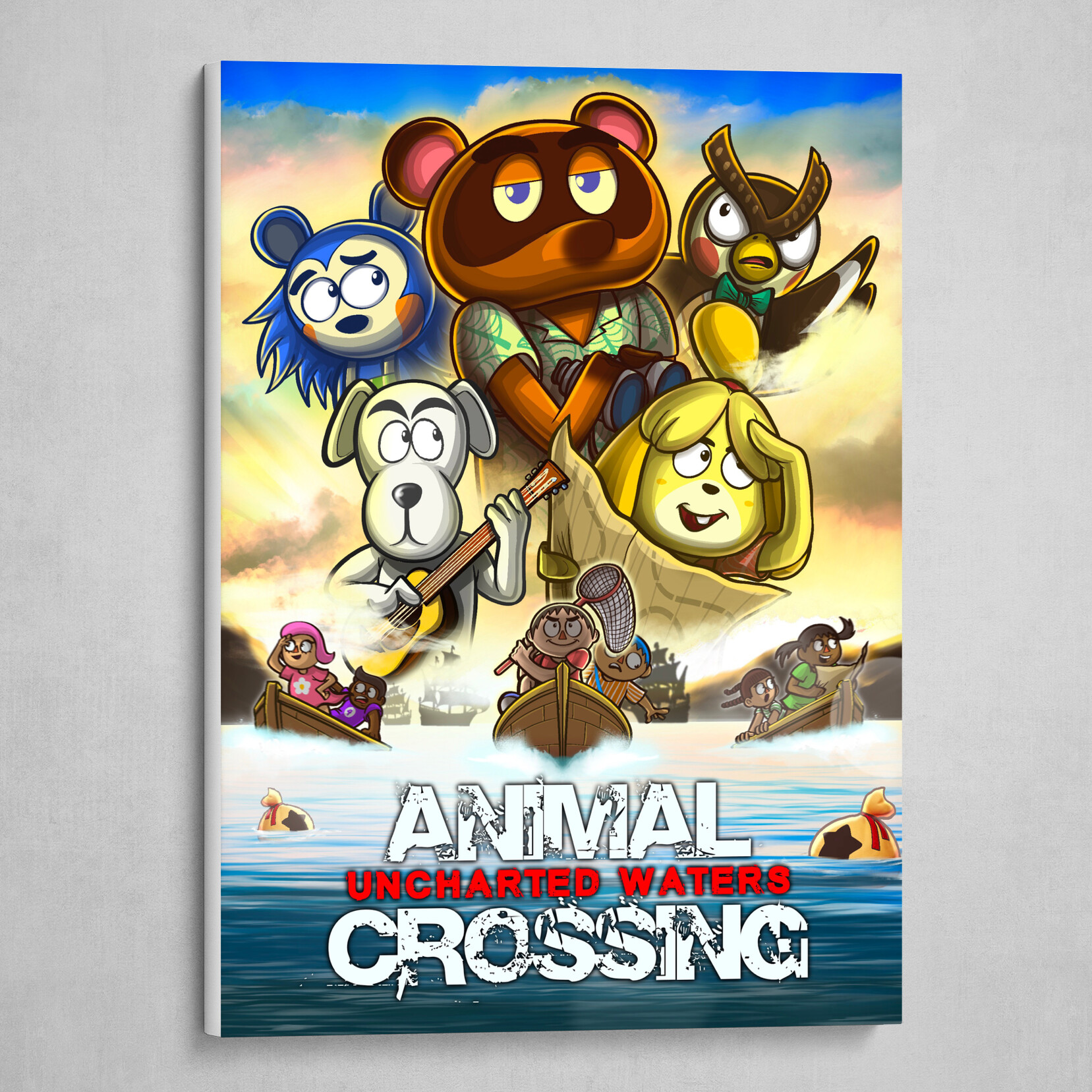 Animal Crossing Uncharted Water